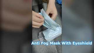 Ontdek waarom u kiest voor een wegwerp gezichtsmasker met oogbescherming, anticondens en oogbescherming met strikband
