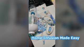 Introduceer de harde elastomere pomp Ambulante infuuspomp Thuisinfusietherapie voor u