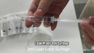 3ML medische Luer Lock-spuit