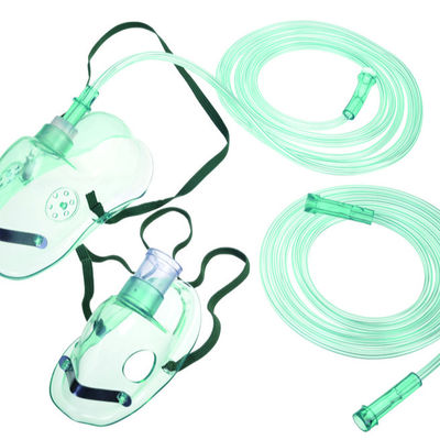 kopen Medium 2m Tube Respirator Face Mask Pediatrisch PVC Transparante zuurstofmasker online vervaardiging