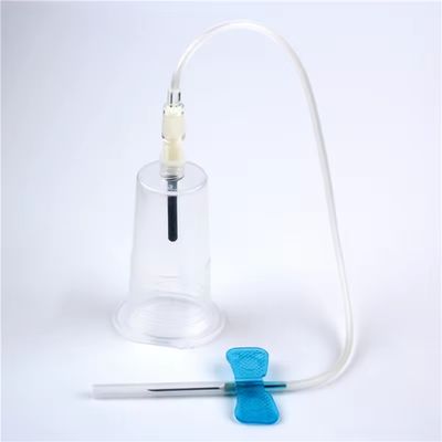 kopen Disposable 23G Butterfly Blood Collection Needle Set with Holder for Clinical and Patient Care online vervaardiging
