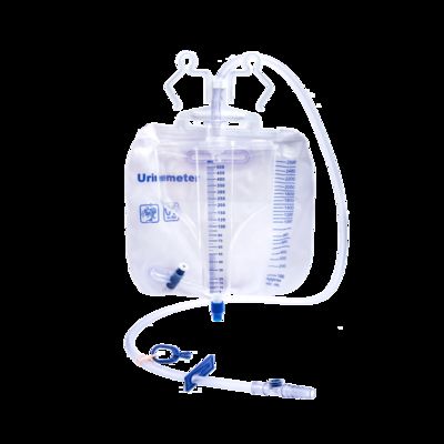 Kwaliteit  Large Scale Urine Meter Drainage Bag Accurate Urine Output Air Vent  Design for Infection Control fabriek