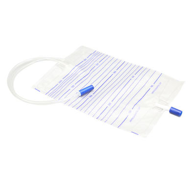 kopen Medical-Grade PVC Urine Bag with Push-Pull Drain Valve 2000ml Leakproof for Hygienic Collection online vervaardiging