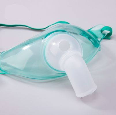 kopen Volwassen PVC-masker voor tracheostomie met 360° draaiende connector, EO gesteriliseerd medisch zuurstofmasker van klasse II online vervaardiging