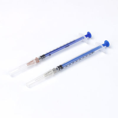 kopen 1 ml wegwerpspruit voor tuberculine met blauwe plunjer voor nauwkeurige dosering, gemaakt van medisch geschikt PP online vervaardiging