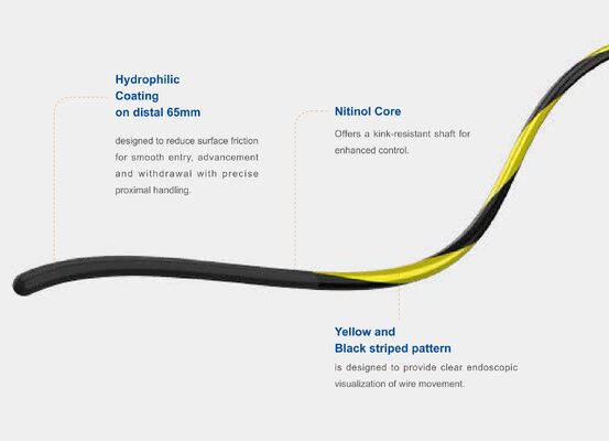 kopen Zebra Nitinol Kerngeleider – Precisie, flexibiliteit en duurzaamheid voor geavanceerde interventionele procedures online vervaardiging