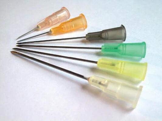 kopen 18G-30G roestvrijstalen tandheelkundige injectie naalden wegwerpbare steriele hypodermische naald voor tandheelkunde met ISO-kleurcoderende knooppunt online vervaardiging