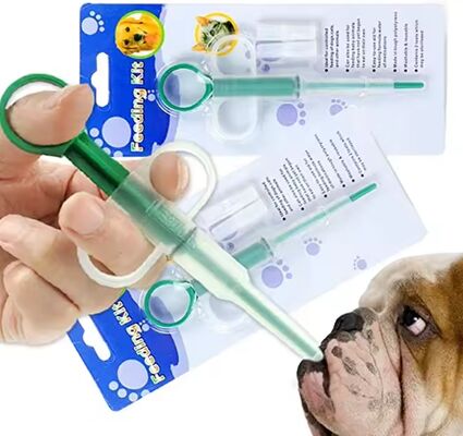 kopen CE-Gecertificeerde Medische Kunststof Huisdier Medicijn Dispenser Injectie-Type Voedingskit Met Siliconen Tips Voor Honden Katten online vervaardiging