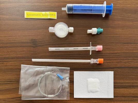 kopen CE&ISO Medical gecombineerde spinale en epidurale anesthesiekit 18G online vervaardiging