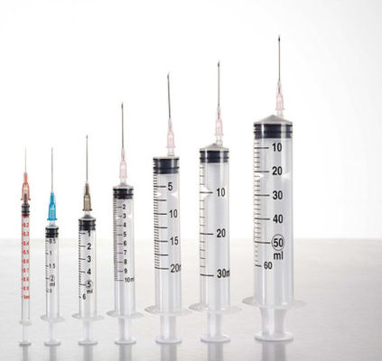 kopen Wegwerp steriele 2-delige medische spuit met lekvrij en rubbervrij ontwerp voor veilige injecties online vervaardiging