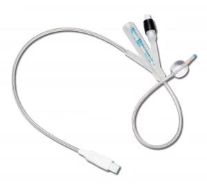 Goede prijs De beschikbare 100%-Catheter van Silicone Medische Urinefoley met de Sonde van de Temperatuursensor online