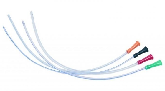 Goede prijs Catheter van de Catheternelaton van Ce ISO de Medische Beschikbare Silicone Met een laag bedekte met Normale Ogen online
