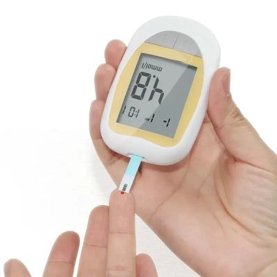 Goede prijs Medisch Metend Bloed Sugar Glucometer With 50 Diabetesivd Teststrook online