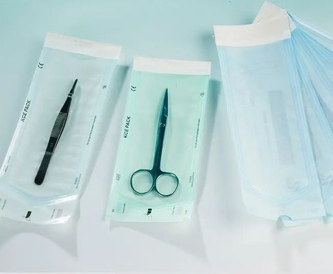 Goede prijs 5.7 Cm X 13 Cm Medische steriele zak Tandheelkundige verpakking Peel Pack Zelfdichting gebruikt voor het steriliseren van tandheelkundige medische instrumenten online