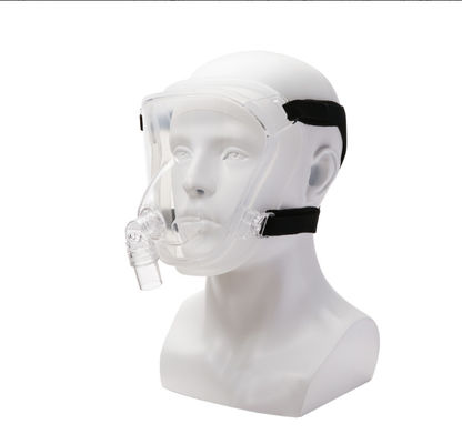 Goede prijs Cpap ademhaling vol gezicht slaap neuskussing Cpap masker met één klep airfit cpap masker online