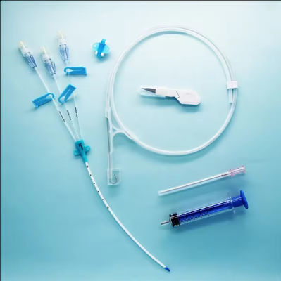 Goede prijs Centrale veneuze katheter Triple Lumen Medische CVC Kit voor medicatie toediening en controle van de centrale veneuze druk online