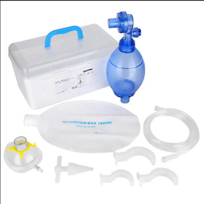 Goede prijs PVC noodhandleiding reanimatie zak klep masker BVM En Ambu zak Positieve druk ventilatie online