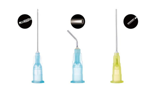Goede prijs Tandheelkundige irrigatie naald punt veelkleurig voor het reinigen van wonden 25 g 27 g 30 g punt Eind gesloten zijde gat online