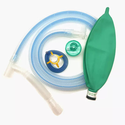Goede prijs Eenmalig medisch volwassen 1,5 m anesthesie ademhalingscircuit-set uitbreidbaar circuit met masker ademhaling zak online