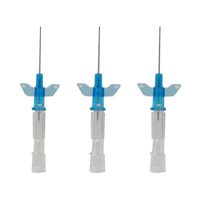Goede prijs Arteriële injectie naald in IV cannula arteriële veneuze injectie naald met injectiepoort en vleugel online