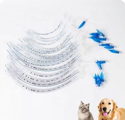 Goede prijs Veterinaire Endotracheale Tube & Versterkte Endotracheale Tube – Medische PVC Intubatietubes voor Huisdieren online