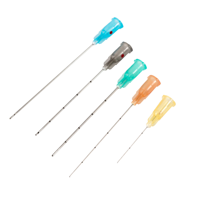 Goede prijs 16G-30G Microcannule met stompe punt met hypodermische naald voor dermale fillers online