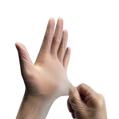 Goede prijs 100 stuks per zak Voedsel Medisch onderzoek Handschoenen Vinyl Veiligheidshandschoenen Poedervrij Doorzichtige PVC-handschoenen online