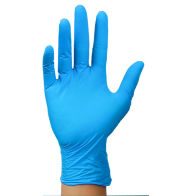 Goede prijs Blauwe nitrilhandschoenen wegwerphandschoenen handbescherminghandschoenen poedervrij warm verkocht voedselkwaliteit online