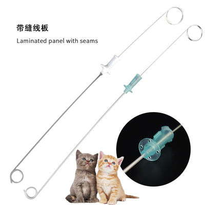 Goede prijs Medische PU Veterinaire Nierkatheter/Urinestent met Stylet 3FR/4FR 120mm/130mm Volledige Radiopaciteit voor Hond Kat Urineweg Diagnose Drainage ISO / FDA online