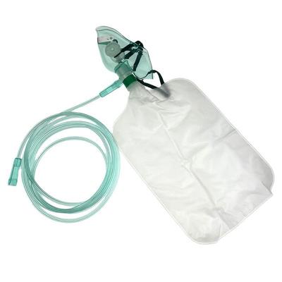 Goede prijs Medical-Grade Non-Reusable Breathing Oxygen-Storing Mask One-Way Valve, High-Concentration Oxygen Therapy online