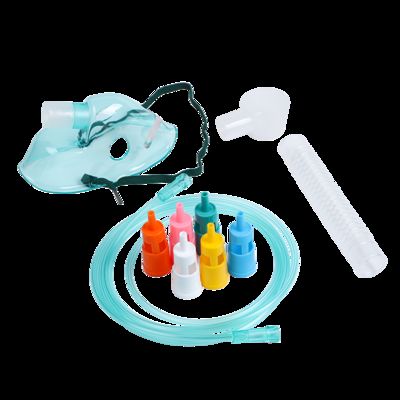Goede prijs Medisch verstelbaar Venturi zuurstofmasker met 6 kleurcodeerde verdunners en kink-resistente flexbuis voor nauwkeurige FiO2-controle online