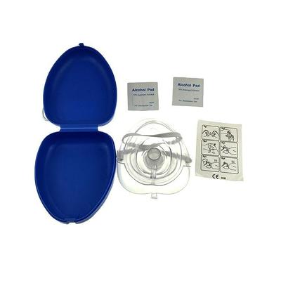 Goede prijs Portable CPR Mask with Oxygen Port and One-Way Valve for Emergency Resuscitation online