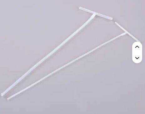 Goede prijs Medisch kwalitatief siliconen T-gilleafvoer met zichtbaarheid op röntgenstralen ¥ 35 cm lengte voor chirurgische precisie online