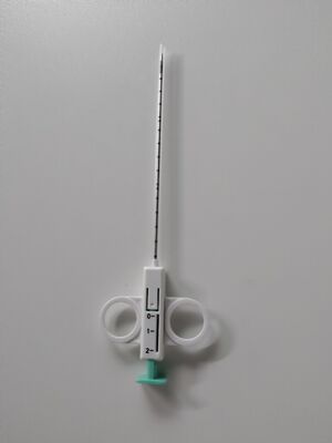 Goede prijs Semi-automatische Biopsienaald met 20 mm monsternamegleuf en echogene punt voor oncologische diagnostiek online