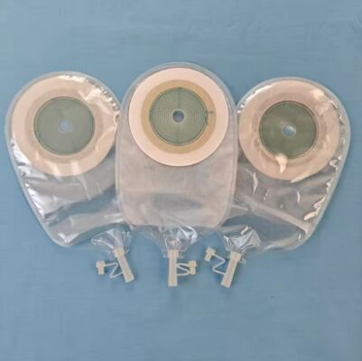 Goede prijs Anti-reflux Een stukje Urinecollectie Drainage Stoma Pocket Ostomy Pouch Set Ostomy Bag Urostomy Bag online