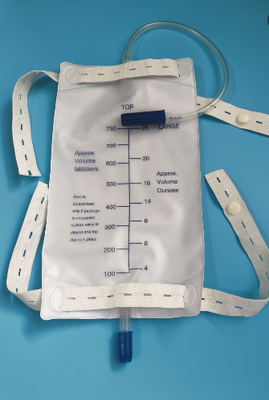 Goede prijs 750 ml urinebeenzak met drukpullklep Online