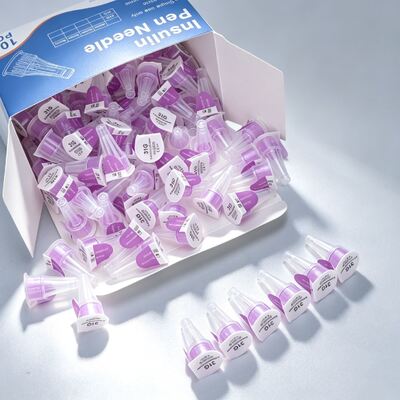 Goede prijs 32G 4mm Wegwerp Paarse Insuline Pen Naalden Steriel CE ISO OEM Online