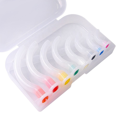 Goede prijs 40-120 cm Standaard 8 maten Guedel Airway Complete Set Verstelbaar voor pediatrische kinderen en volwassenen Online