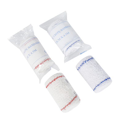 Goede prijs Wegwerp 5CM*4.5M Crêpe Medische Bandage met Clips voor Wondverzorging en Elastische Medische Bandage Ondersteuning Online