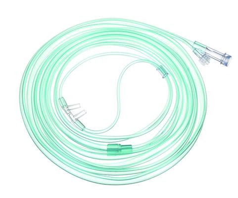 Goede prijs 2.1m Cannula van Co2 van O2 Neus de Zuurstofcannula van het Sterlumen Types online