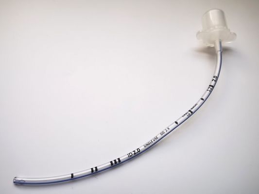 Goede prijs Uncuffed 2.0mm Neus Endotracheal Buis Ademhalingsrae tracheal tube online