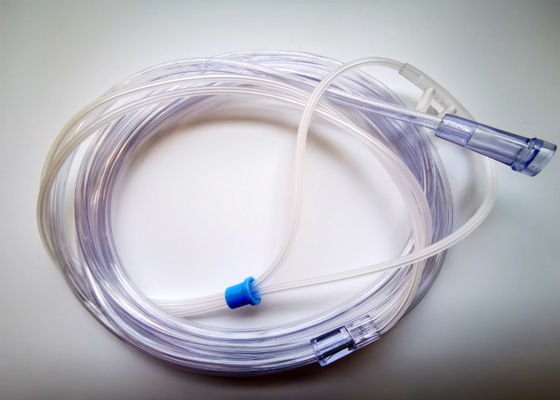 Goede prijs Ademhalings Neuscannula 2.1m van de Geneeskunde Rechte Riek Neus Pediatrisch Zuurstofcannula online