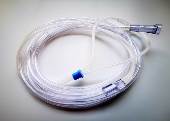 Goede prijs 2.1m de Zwakstroom Neuscannula van pvc Buis Rechte Zuurstof online