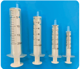 Goede prijs Niet-pyrogene wegwerpspuit 2 delen Luer Slip 10 ml 20 ml zonder naald online
