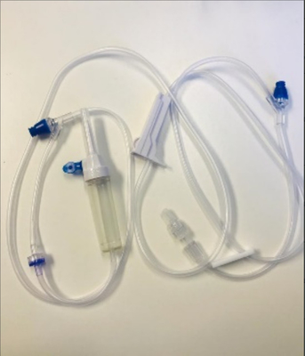 Goede prijs De Transfusie Vastgestelde Steriele Aangepaste Buis van de Admininfusie met y-Schakelaarnaald online
