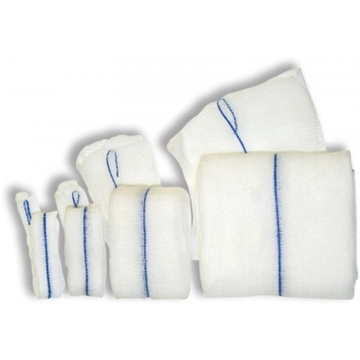 Goede prijs 100% van katoenen de Zwabbers Steriele witte gekronkelde vulling Medische uitrusting Beschikbare Gauze Swab Manufacturer Absorbent Gauze online
